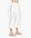 Crossover Pant White PANTS | ELASTIC THE CELECT WOMAN   