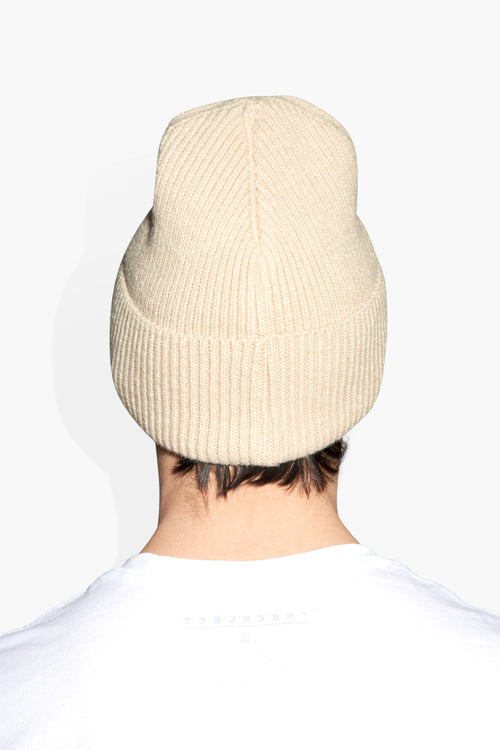 Cashmere Beanie Tan ACCESSORIES | HAT THE CELECT   