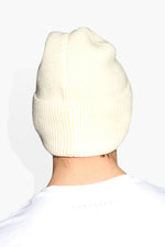 Cashmere Beanie Off White ACCESSORIES | HAT THE CELECT   