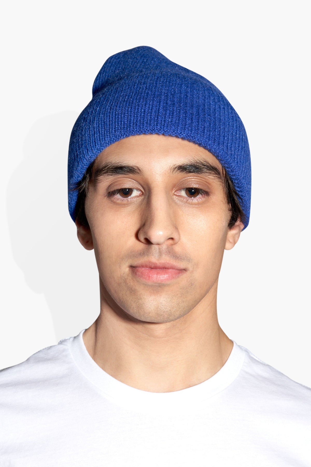 Cashmere Beanie Blue ACCESSORIES | HAT THE CELECT   
