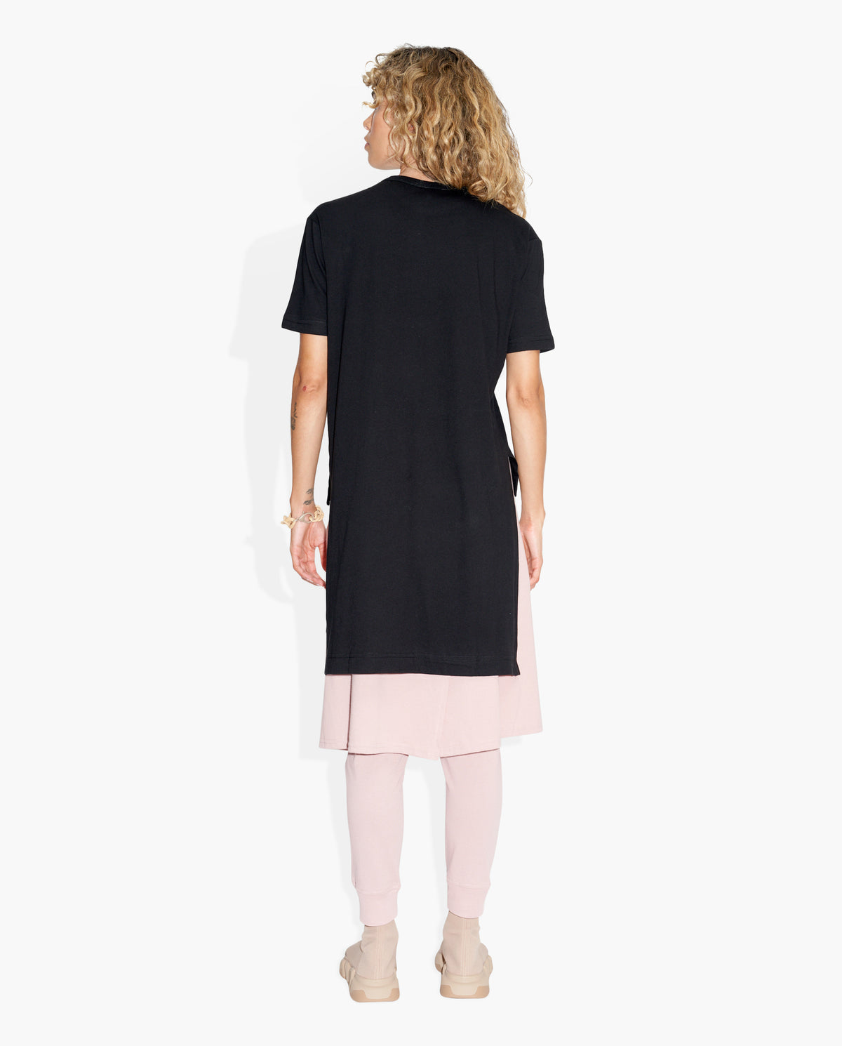 Cover Tee Black KNITS | SHORT SLEEVE THE CELECT WOMAN   