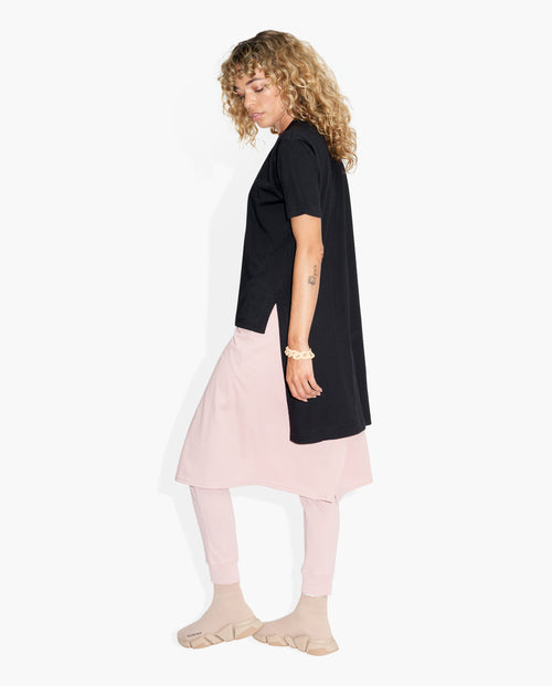 Cover Tee Black KNITS | SHORT SLEEVE THE CELECT WOMAN   