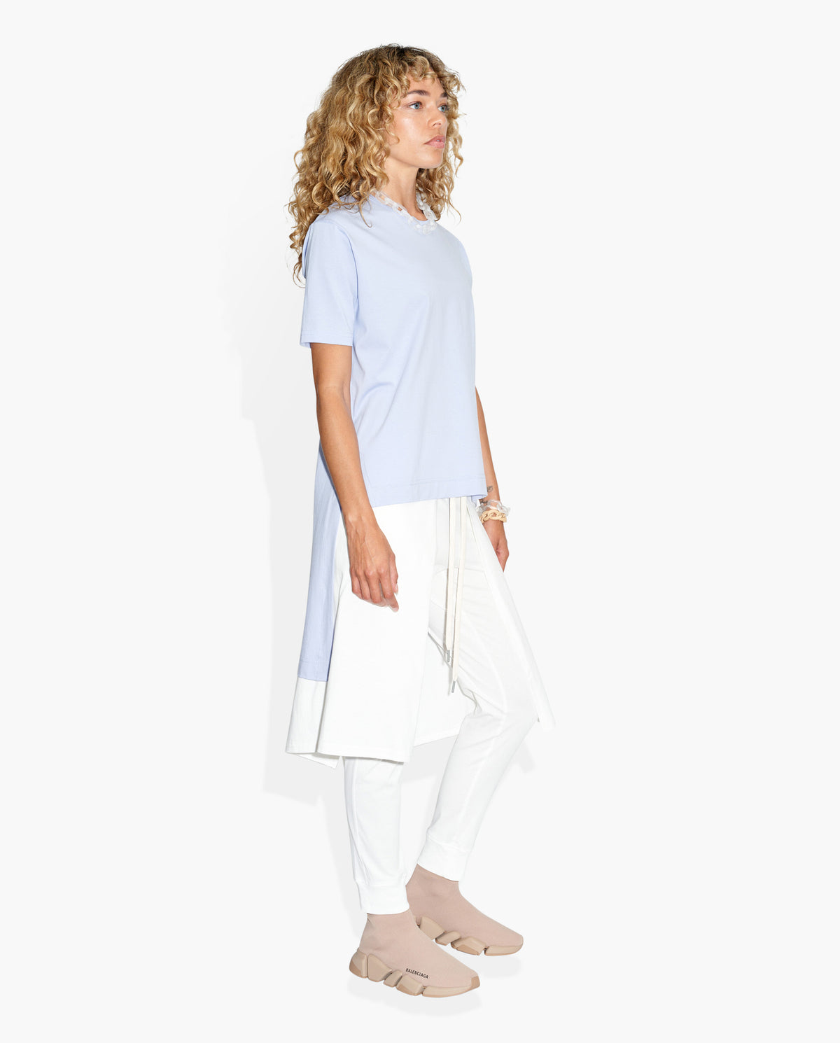 Cover Tee Cool Violet KNITS | SHORT SLEEVE THE CELECT WOMAN   