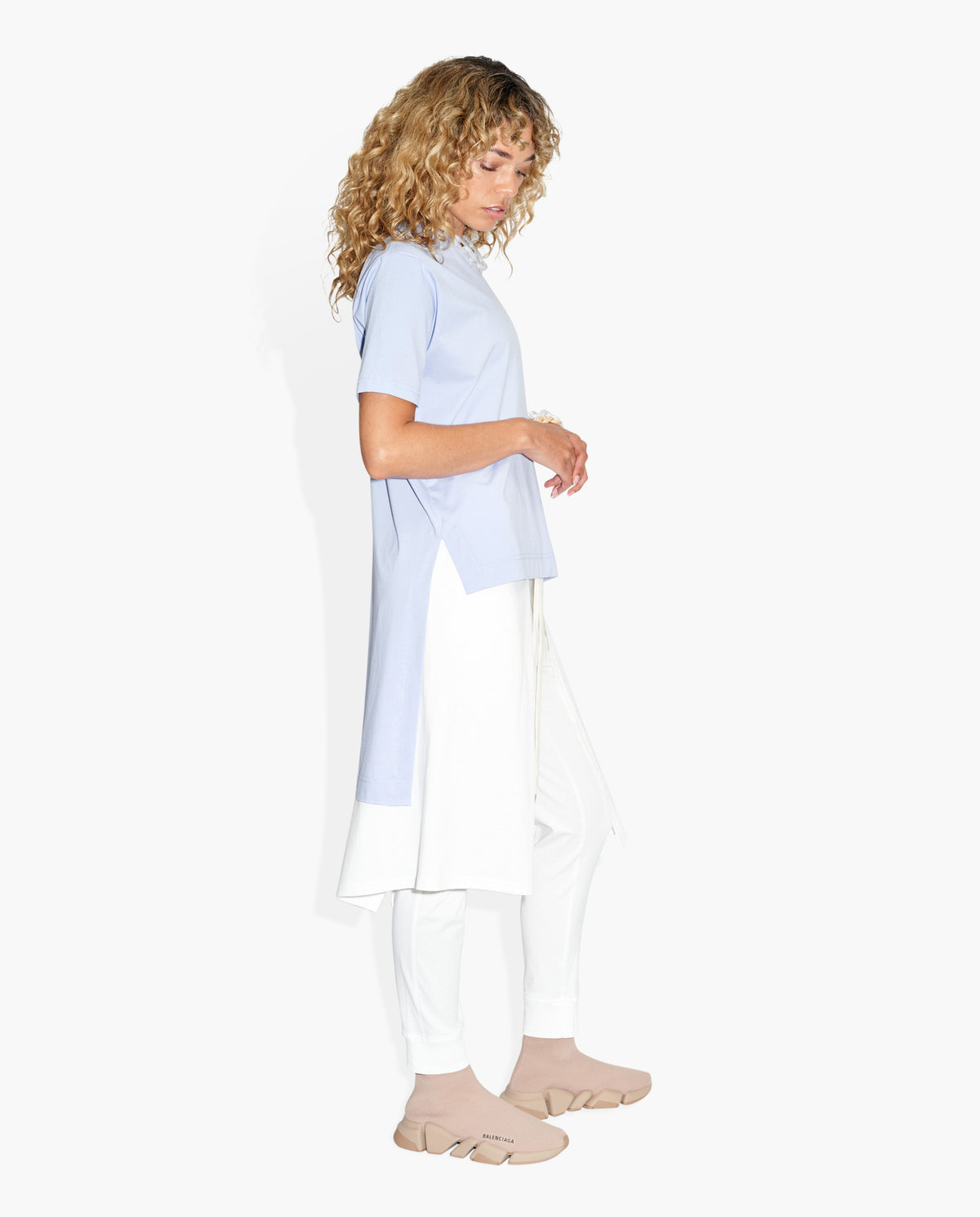Cover Tee Cool Violet KNITS | SHORT SLEEVE THE CELECT WOMAN   