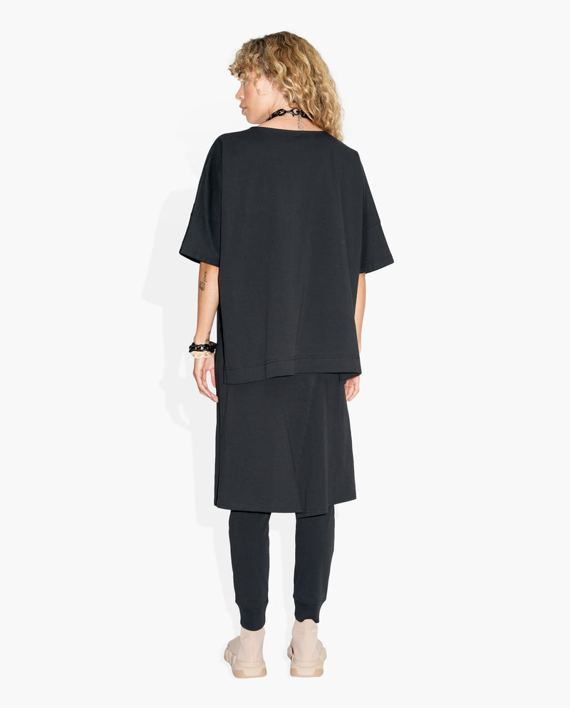 Easy Tee Black KNITS | SHORT SLEEVE THE CELECT WOMAN   