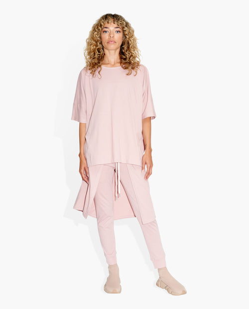 Easy Tee Rose KNITS | SHORT SLEEVE THE CELECT WOMAN   