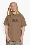 Geo Fade T-Shirt Brown KNITS | GRAPHIC THE CELECT S Brown 
