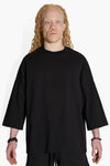 HUGE T BLACK KNITS | SHORT SLEEVE THE CELECT   