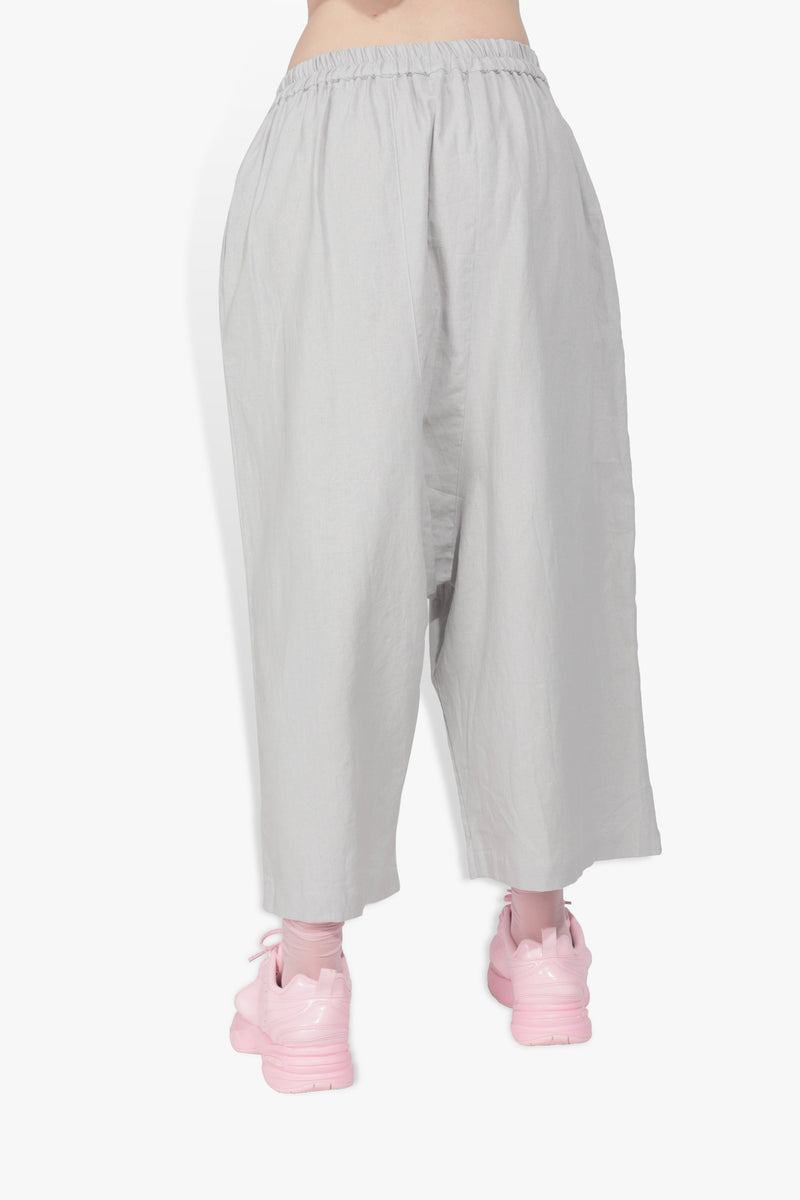 Lopsided Pant Grey PANTS | ELASTIC THE CELECT WOMAN
