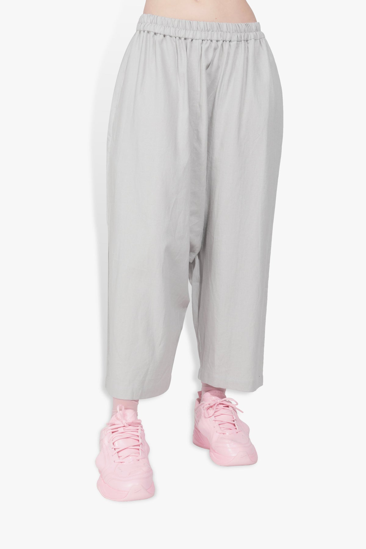 Lopsided Pant Grey PANTS | ELASTIC THE CELECT WOMAN