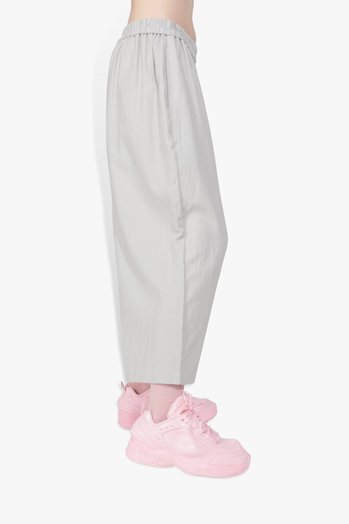 Lopsided Pant Grey PANTS | ELASTIC THE CELECT WOMAN