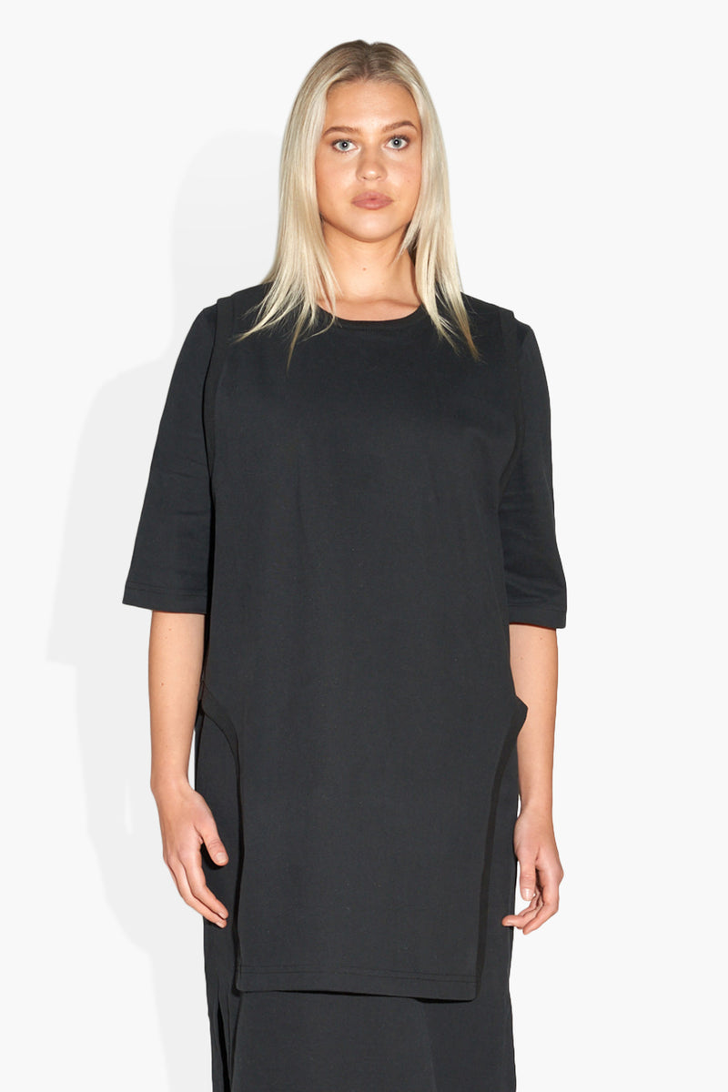 Layered Dress Black DRESSES THE CELECT WOMAN