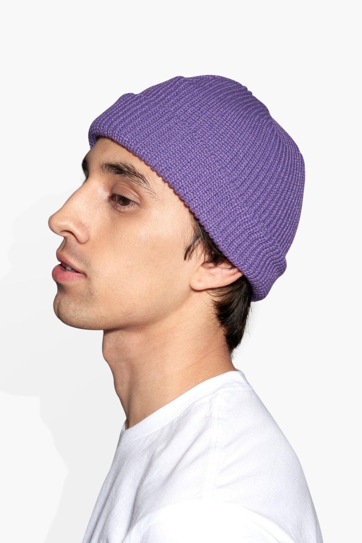 Mini Beanie Purple ACCESSORIES | HAT THE CELECT   