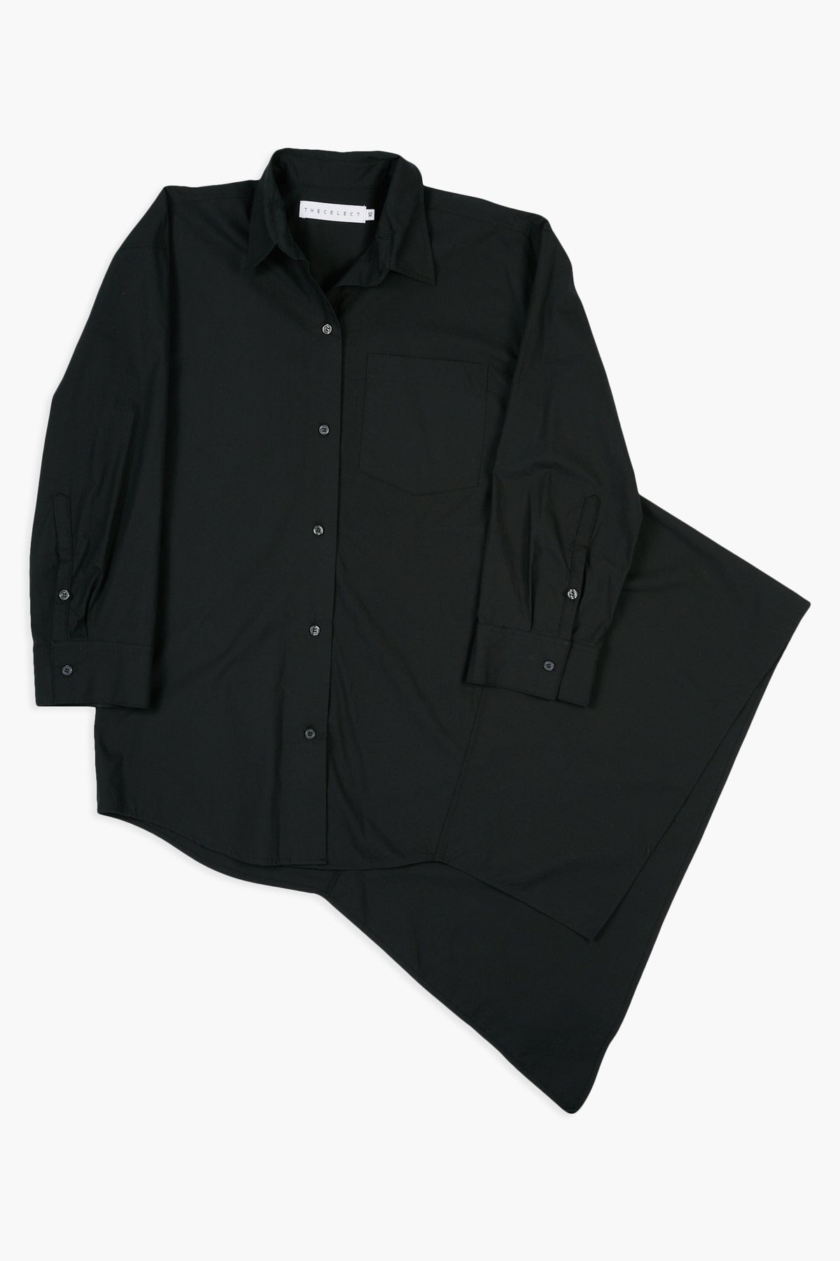 Off Sides Shirt Black BLOUSES | LONG SLEEVE THE CELECT WOMAN   