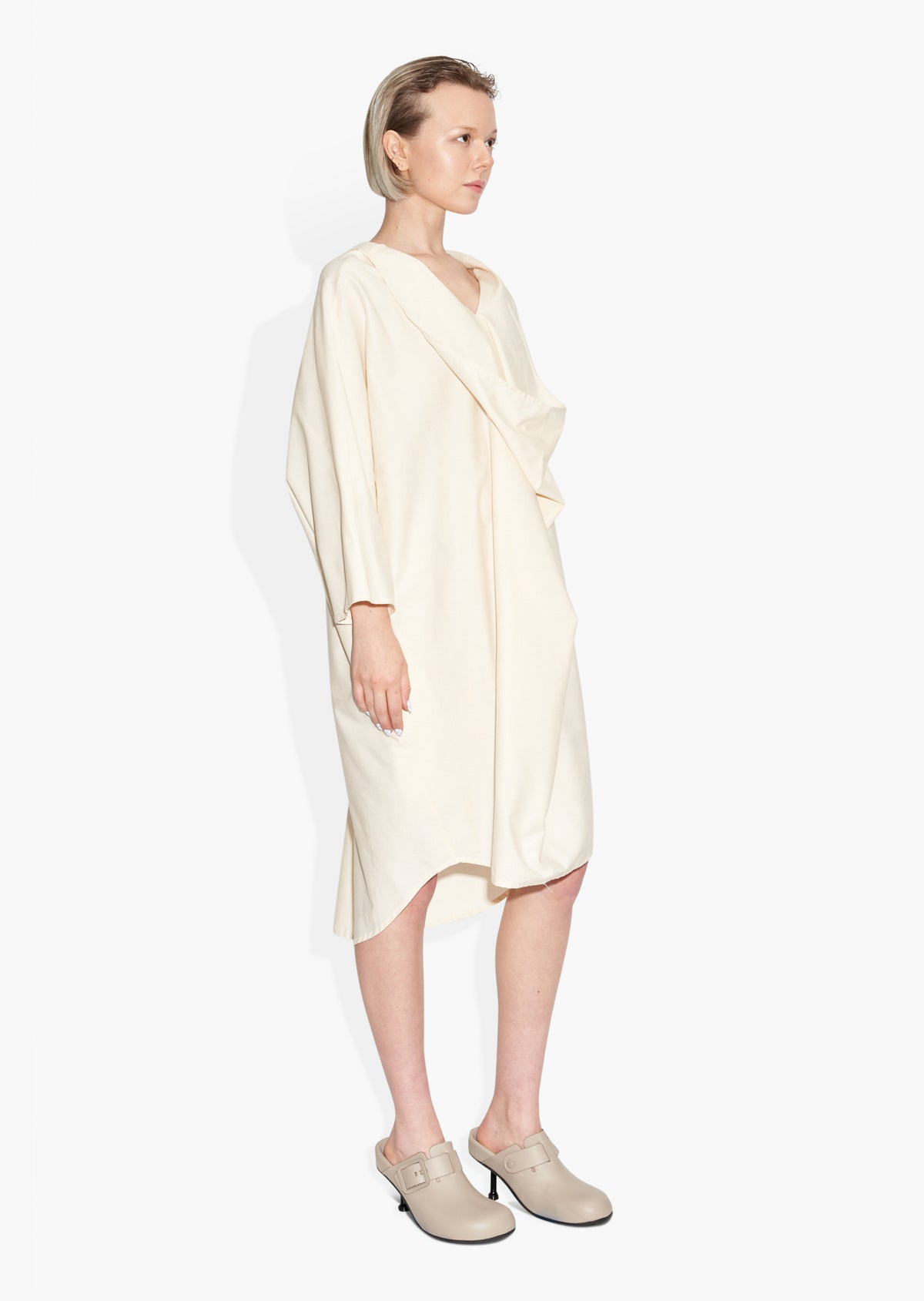 Poncho Dress Cream DRESSES THE CELECT WOMAN