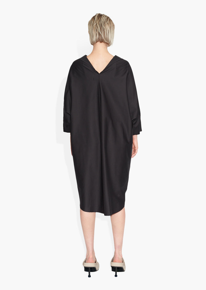 Poncho Dress Black DRESSES THE CELECT WOMAN