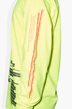SAYINGS LS NEON YELLOW KNITS | GRAPHIC THE CELECT   
