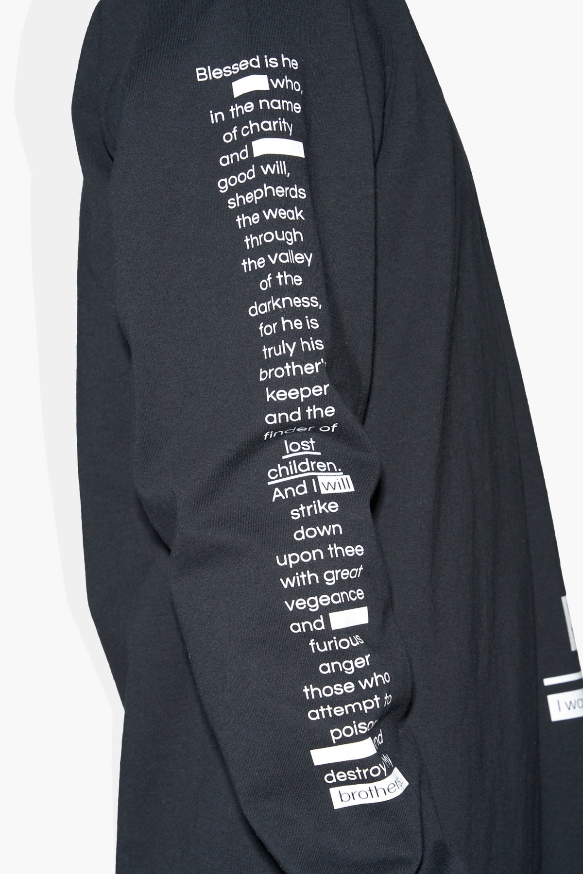 SAYINGS LS BLACK KNITS | LONG SLEEVE THE CELECT MENS   