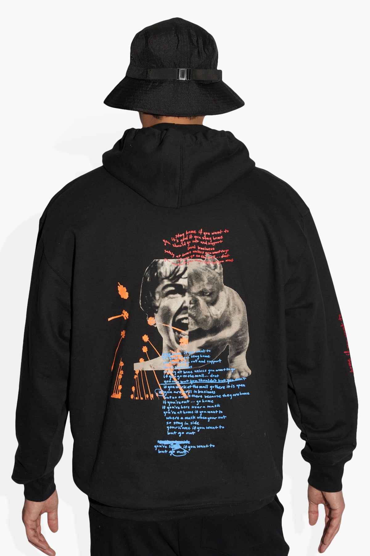 Scream Hoody Black FLEECE | GRAPHIC HOODY THE CELECT MENS   