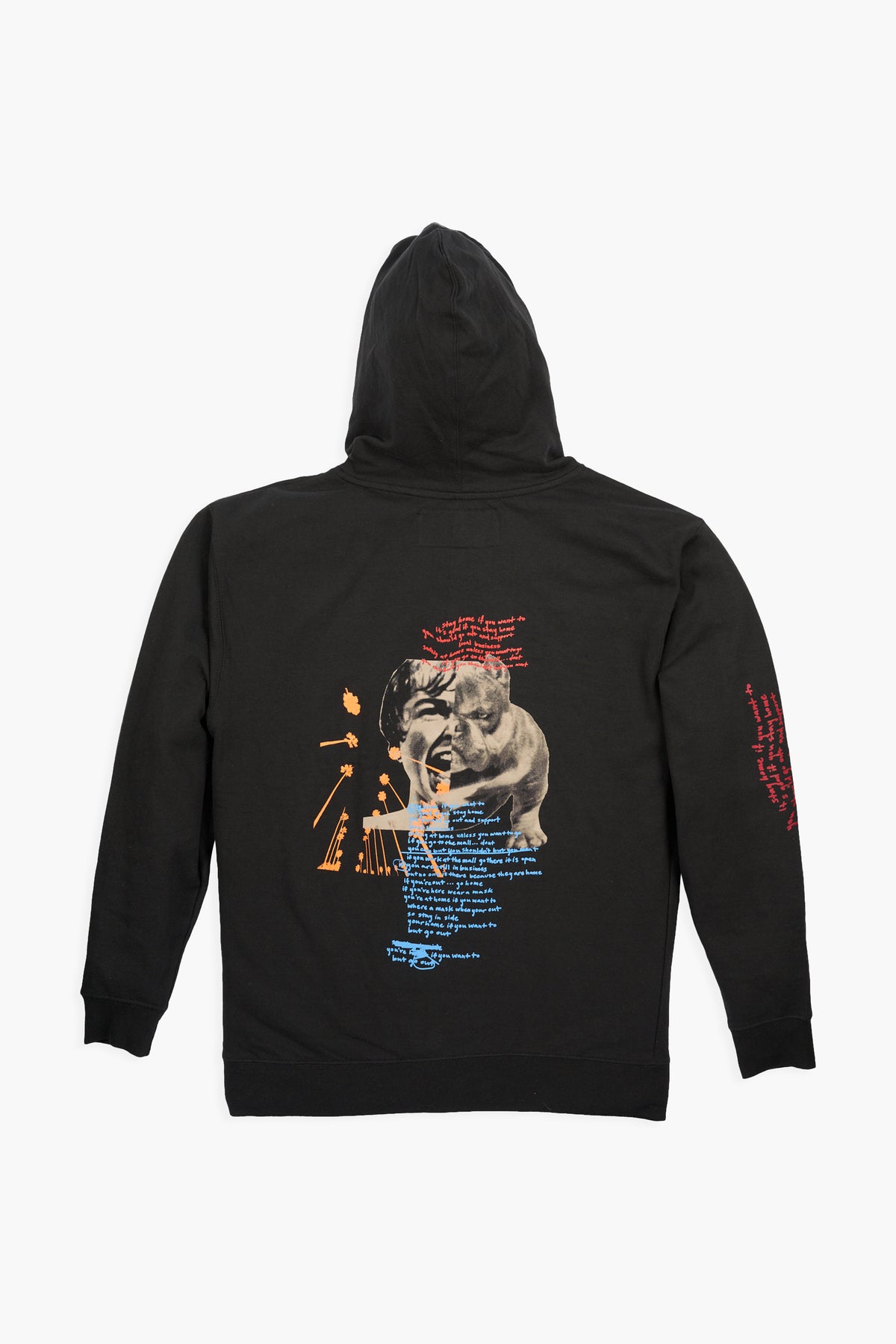 Scream Hoody Black FLEECE | GRAPHIC HOODY THE CELECT MENS   