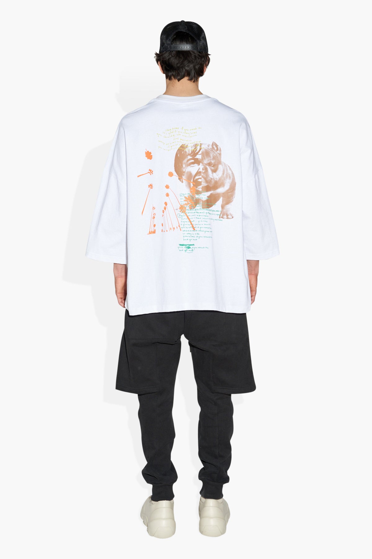 Scream Huge T WHT KNITS | GRAPHIC THE CELECT MENS