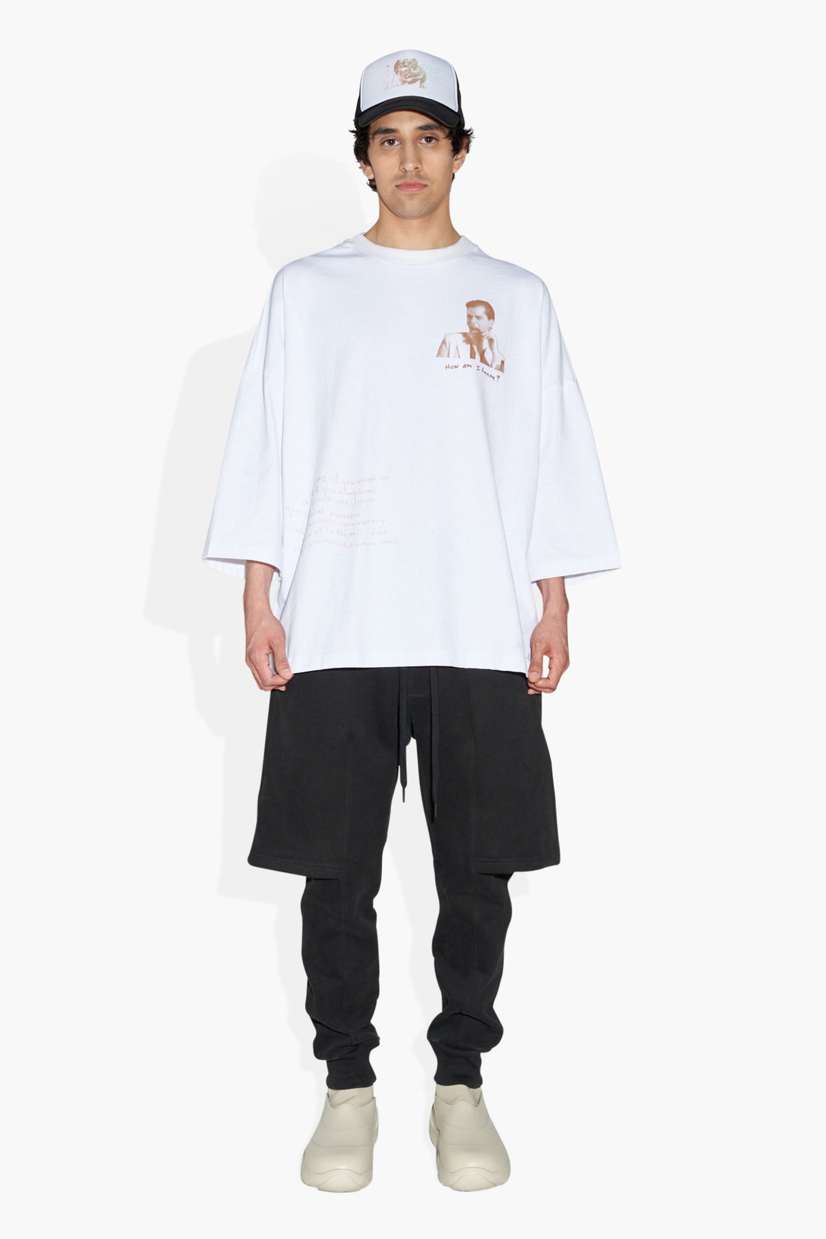 Scream Huge T WHT KNITS | GRAPHIC THE CELECT MENS