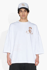 Scream Huge tee White KNITS | GRAPHIC THE CELECT MENS   