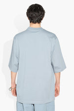 Square T Steel Blue KNITS | SHORT SLEEVE THE CELECT MENS   
