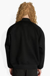 Synthetic Jacket Black OUTERWEAR | JACKET THE CELECT MENS   
