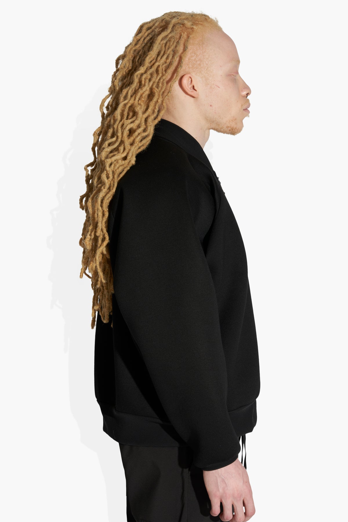 Synthetic Jacket Black OUTERWEAR | JACKET THE CELECT MENS   