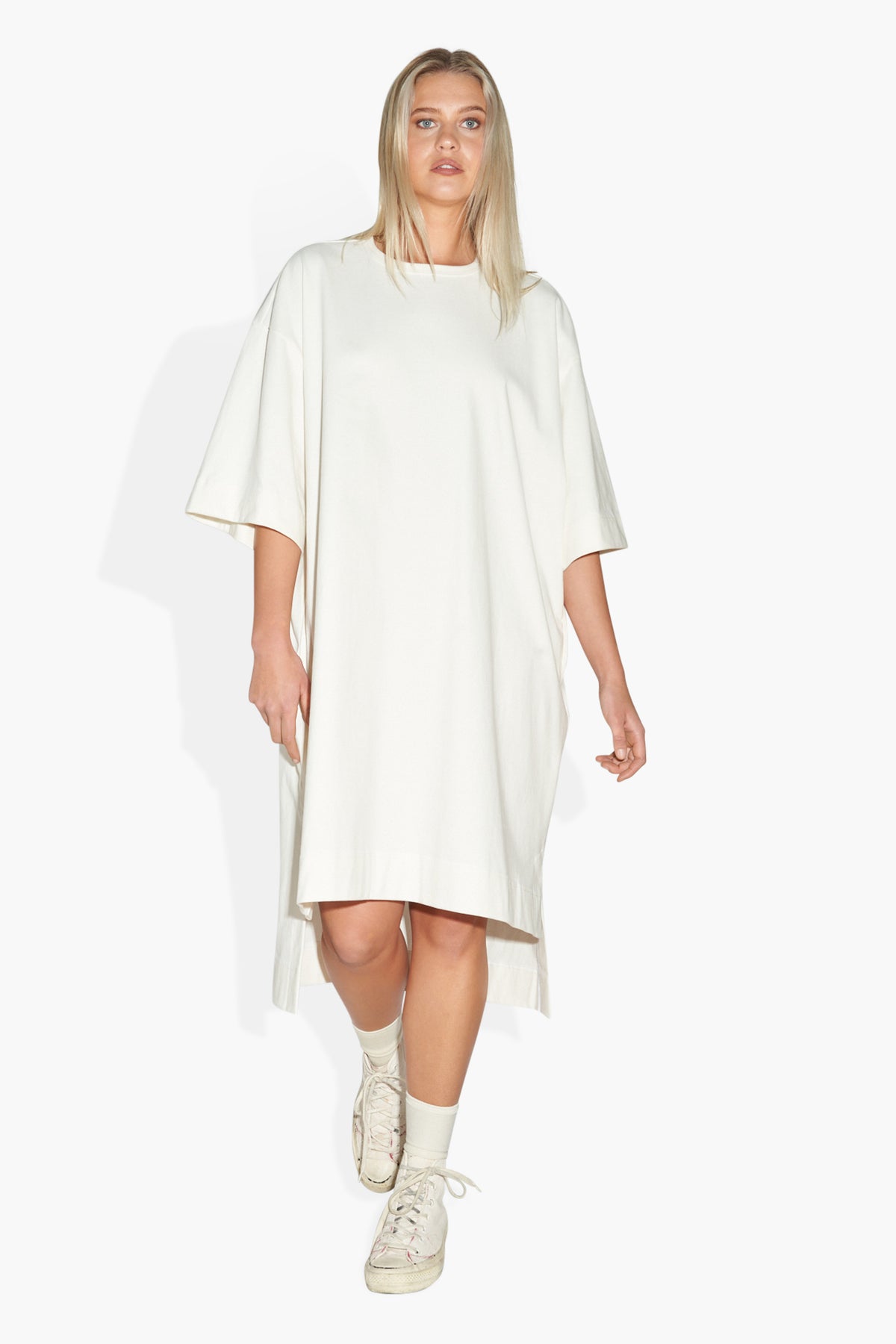 Tee Dress Off White DRESSES THE CELECT WOMAN