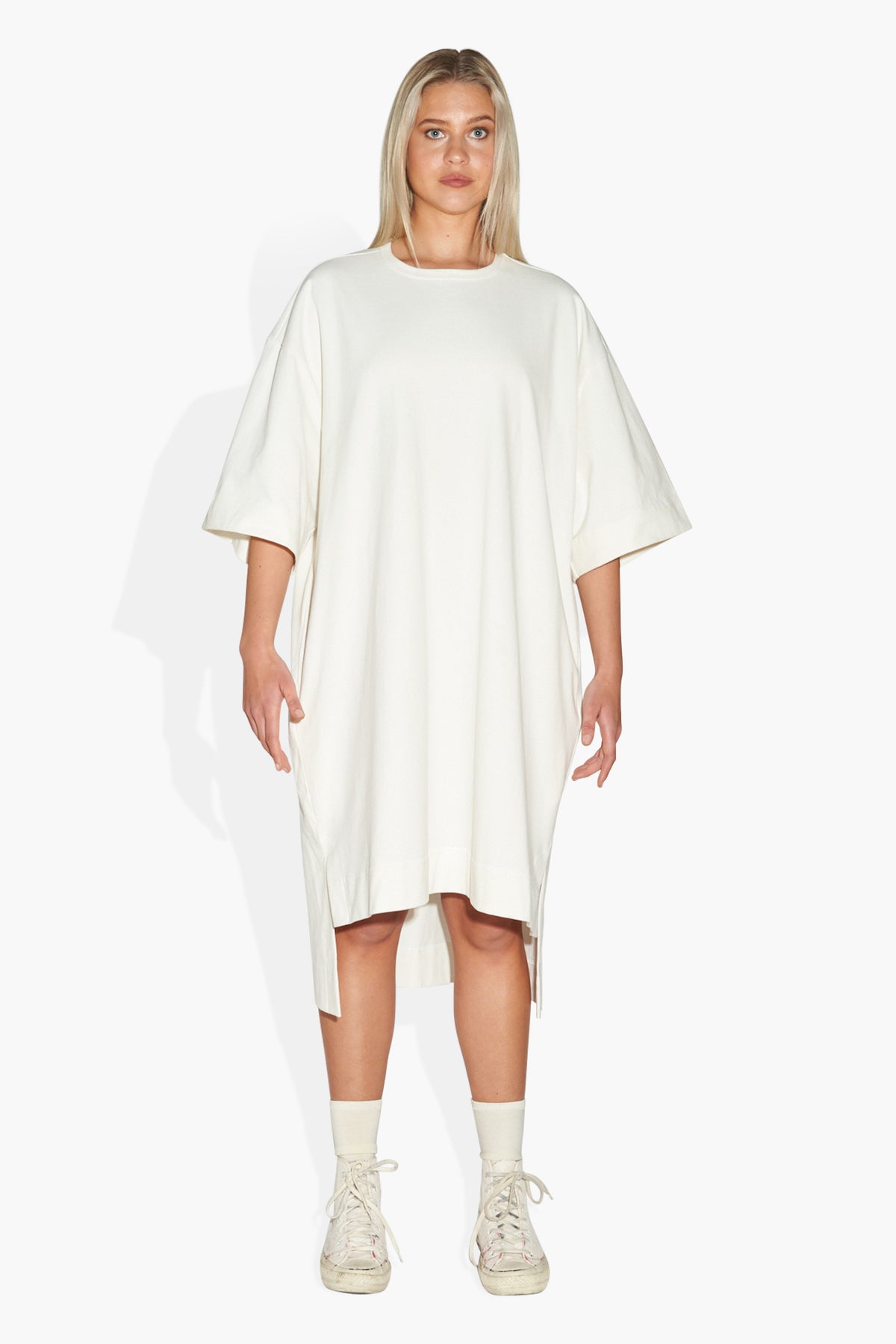 Tee Dress Off White DRESSES THE CELECT WOMAN